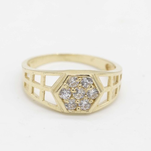 Anello per bambini esagonale - anello,