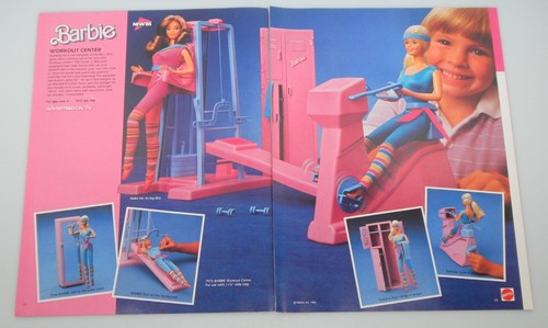 Barbie vintage 1985 - barbie, centro