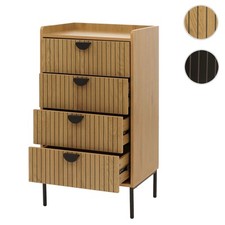 Cassettiera HWC-O39, armadio credenza, 4 cassetti melaminico MDF 95x50x42cm