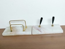 Vintage Marble Desk Set 