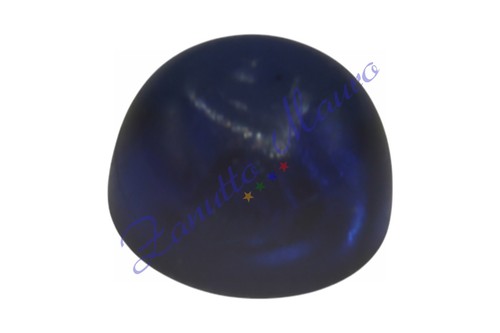 Cabochon blu per corona