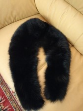 Collo In Vera Volpe Nero