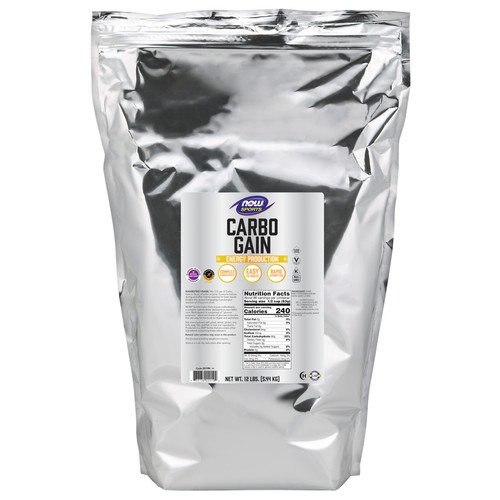 Now foods carbo gain powder - carbo,