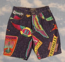 TROUSERS Short vintage VERSACE Jeans Couture made in Italy TG. 32-46 circa M
