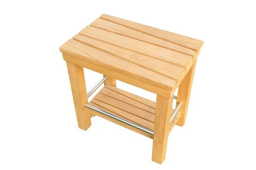Banco doccia teak sgabello - banco,