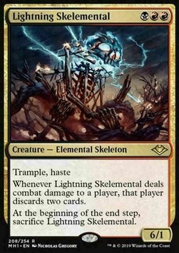 Lightning skelemental modern - ~,