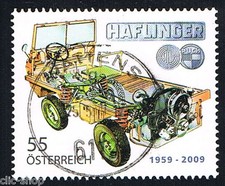 AUSTRIA 1 FRANCOBOLLO HAFLINGER 2009 usato