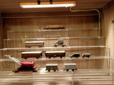 Vetrina espositiva per treni e