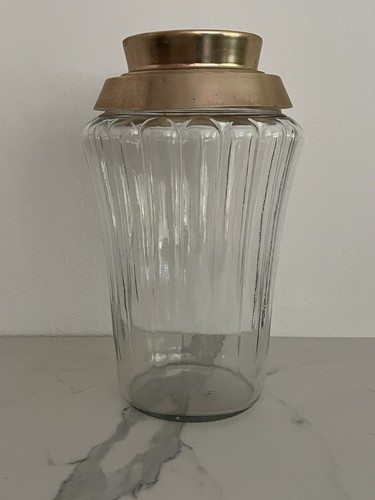 Vecchio vaso vetro - in,