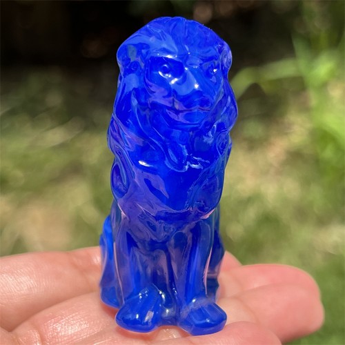 1pc hand carved blue - 1pc,