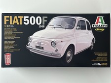 Fiat 500 F modellino 1968 di Italeri in scala 1:12 NUOVO IMBALLO ORIGINALE CARSON 4703