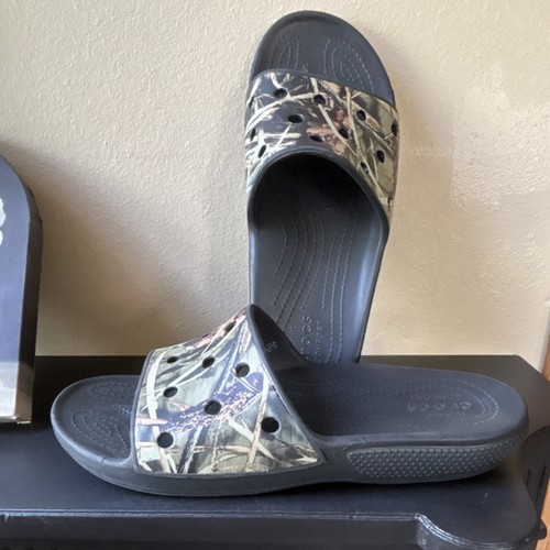Crocs sandali uomo slide nero - crocs,