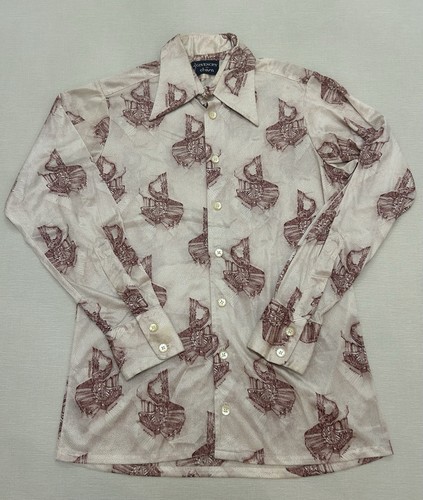 Camicia media vintage - anni, 70