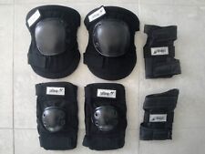 Set Kit Lotto Protezioni Pattini Pattinaggio California Pro 6 Pezzi per Adulto