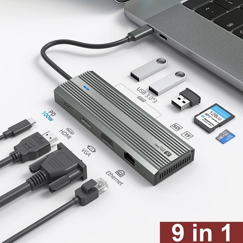 Hub usb 1 adattatore - usb, c