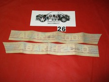 COPPIA ADESIVI PARAFANGO POSTERIORE FIAT RITMO ABARTH 2000 1° SERIE