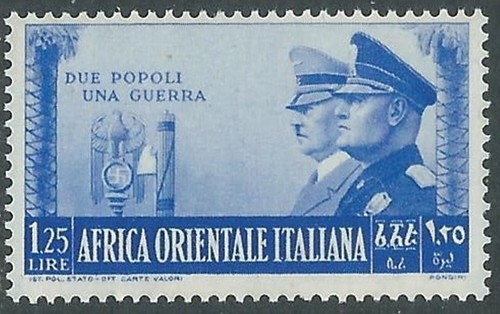 1941 africa orientale - orientale, italiana