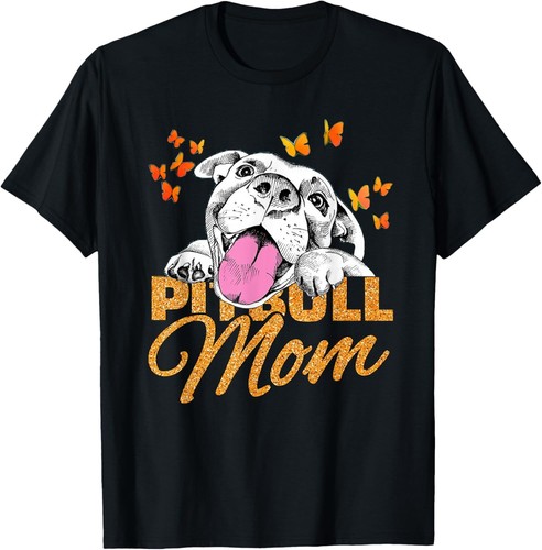 Shirt unisex pitbull mamma - t-shirt,