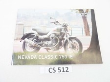 Depliant Brochure Guzzi Nevada Classic 750 I.E. dim 30 x 21 cm materiale comm...