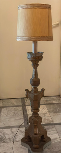 Antica piantana candeliere - piantana,,