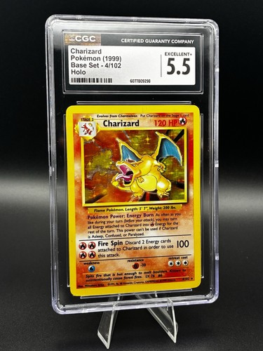 Charizard 102 base set - set, holo