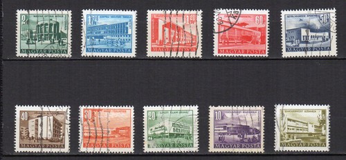 Hongrie magyar posta 1953 - hongrie, 1953-54