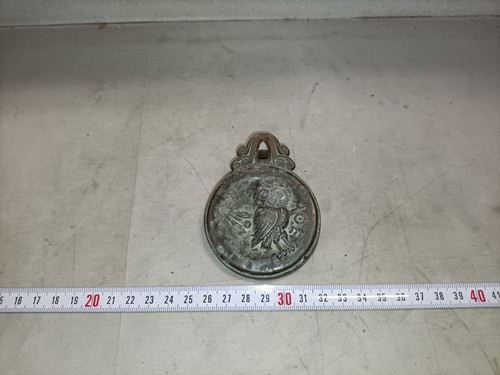 Clip bronzo gufo - -,