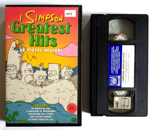 Vhs simpson greatest hits - vhs,
