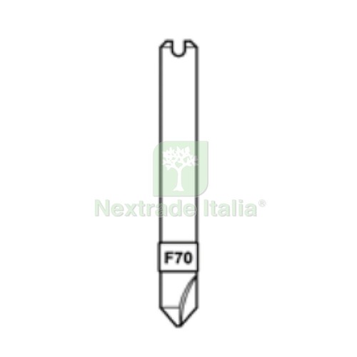 1pz silca fresa f70 - silca,