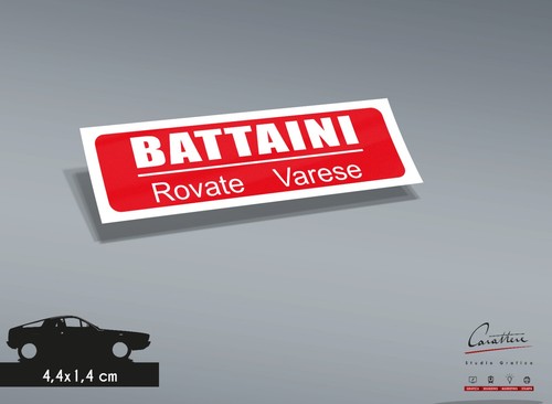 Adesivo battaini per cric auto - adesivo,