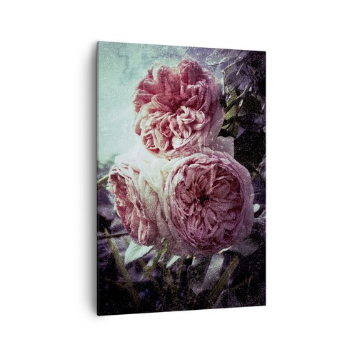 Quadro tela 70x100cm fiori - quadro,