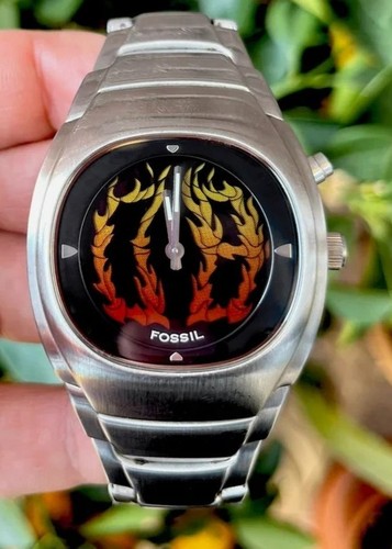 Orologio vintage fossil big - orologio,