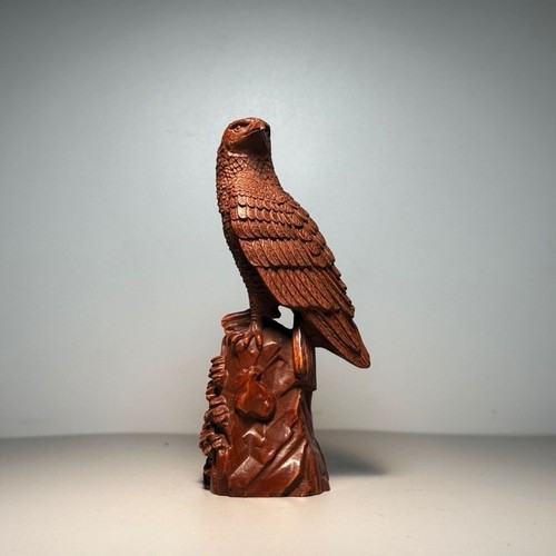 Statua scultura legno bosso