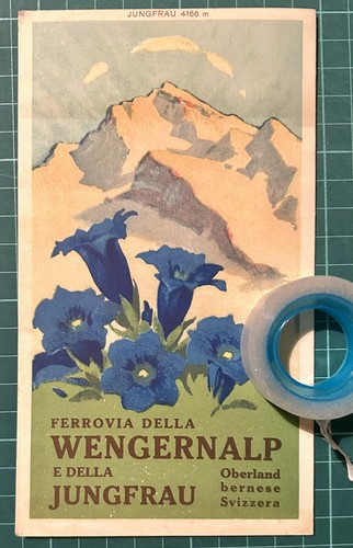 Rarissima brochure ferrovia - rarissima,