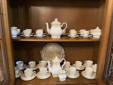 SERVIZIO CAFFÈ E THE DA 29 PEZZI IN PORCELLANA BAVARIA MITERTEICH  VINTAGE