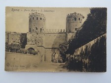 Vintage Postcard Roma Porta