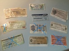 Assegni circolari lire carta