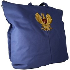 BORSA PORTACASCO BLU CON