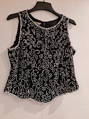Top vintage leslie fay sera - top,