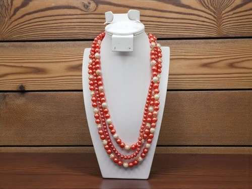 Collana perle acriliche