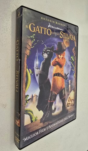 Dvd gatto con gli stivali - con,