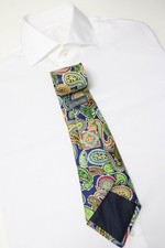 Cravatta JOEL FERRIN Uomo Taglia Unica Multicolore A Motivo Punti In Seta Pura