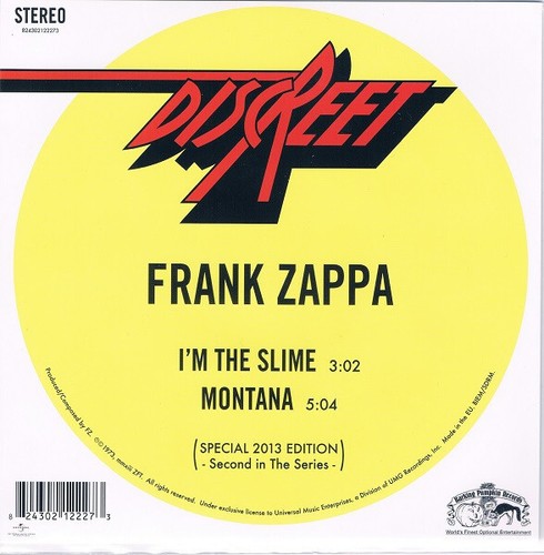 Frank zappa the slime - zappa,