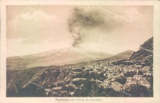 ab245 cartolina taormina vista