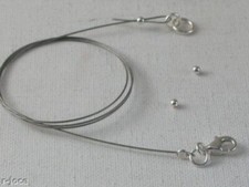 1 kit completo per montaggio collane componenti in argento