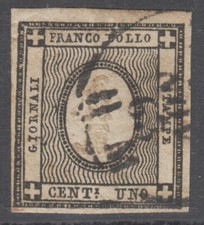 SARDEGNA 1861 PER STAMPATI 1