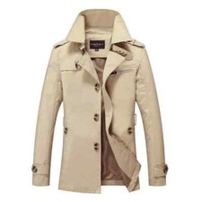 Trench Cappotto Uomo