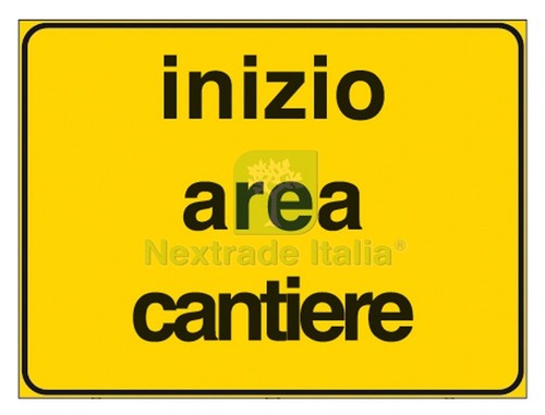 1pz segnale inizio area - segnale,