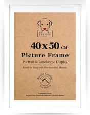 Cornice portafoto bianca 40x50 cm - Cornici 40x50 cm, grande 40x50 cm... 