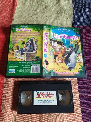 Vhs libro della giungla - vhs,